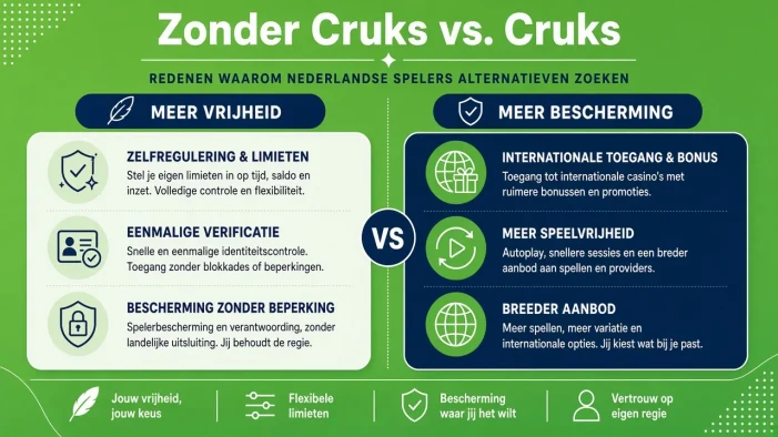 beste online casino zonder cruks
